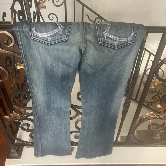 Rock & Republic Rhinestone R Pocket - Picture 4 of 4